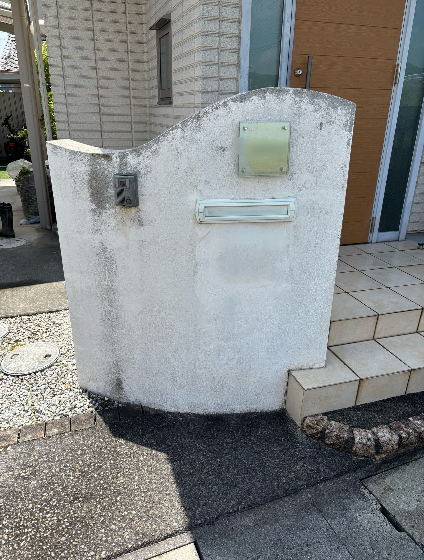外構壁塗装