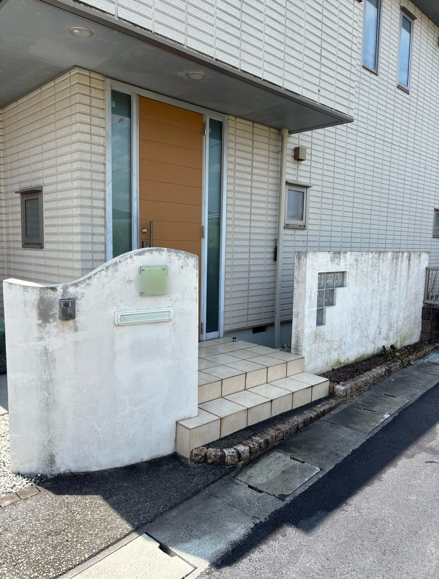 外構壁塗装